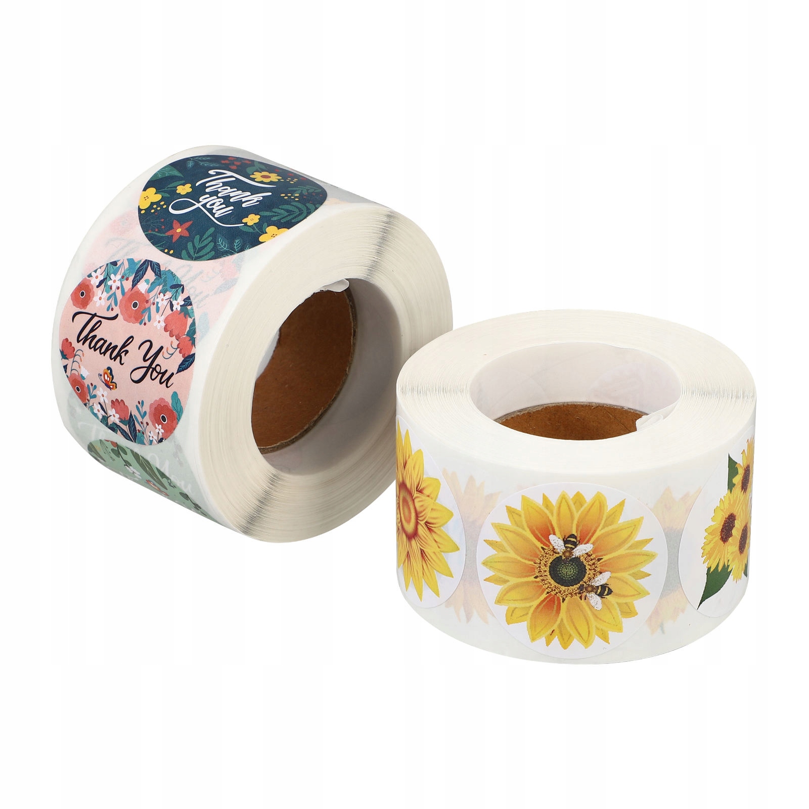 KVETINOVÉ NÁLEPKY SLNEČNICE - SADA NA DEKORÁCIE DIY